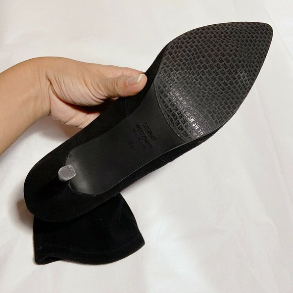 Stuart Weitzman Black Ankle Boots - Picture 9 of 9